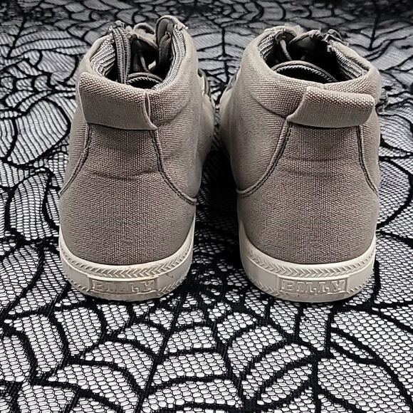 Gray High Top Billy Shoes Size 8M - Picture 2 of 7